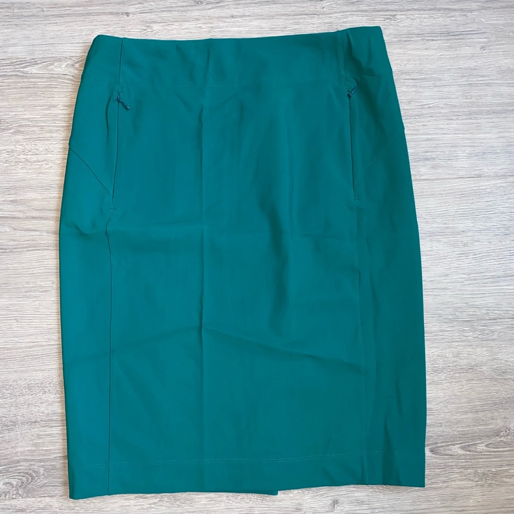 Blue green LULULEMON long skirt